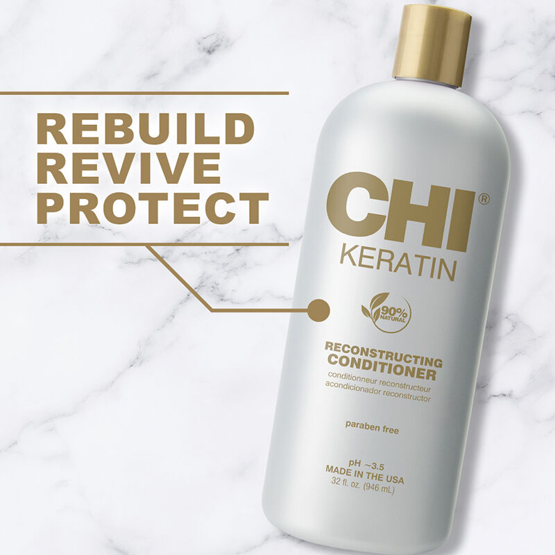 Keratin Reconstructing Conditioner - 32 Ounces, , large image number null
